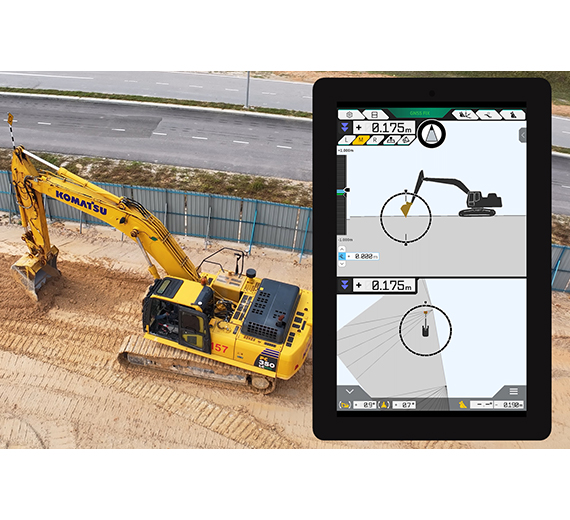 Komatsu 3D Yoenlendirme